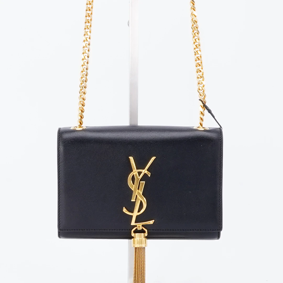 99新 YSL/圣罗兰 流苏包mini光面/98新/BG23002883