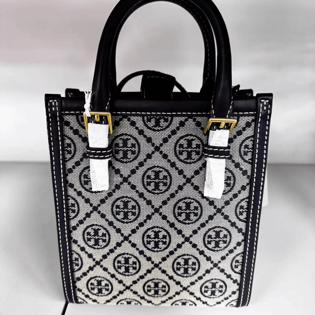 99新 Tory Burch 汤丽柏琦 琴谱帆布mini/TS000421/zz27