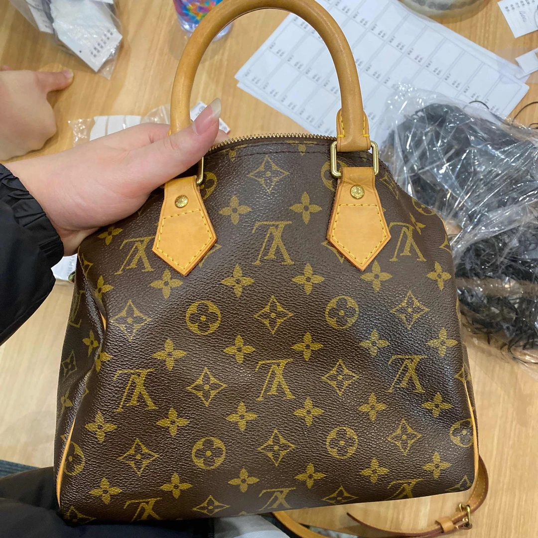 95新 LV speedy25老花肩带款/ b13 十三