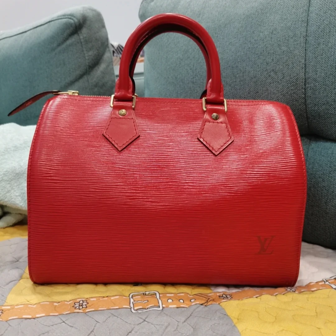 95新 LouisVuitton/路易威登 speedy25手提款水波纹/TS019512