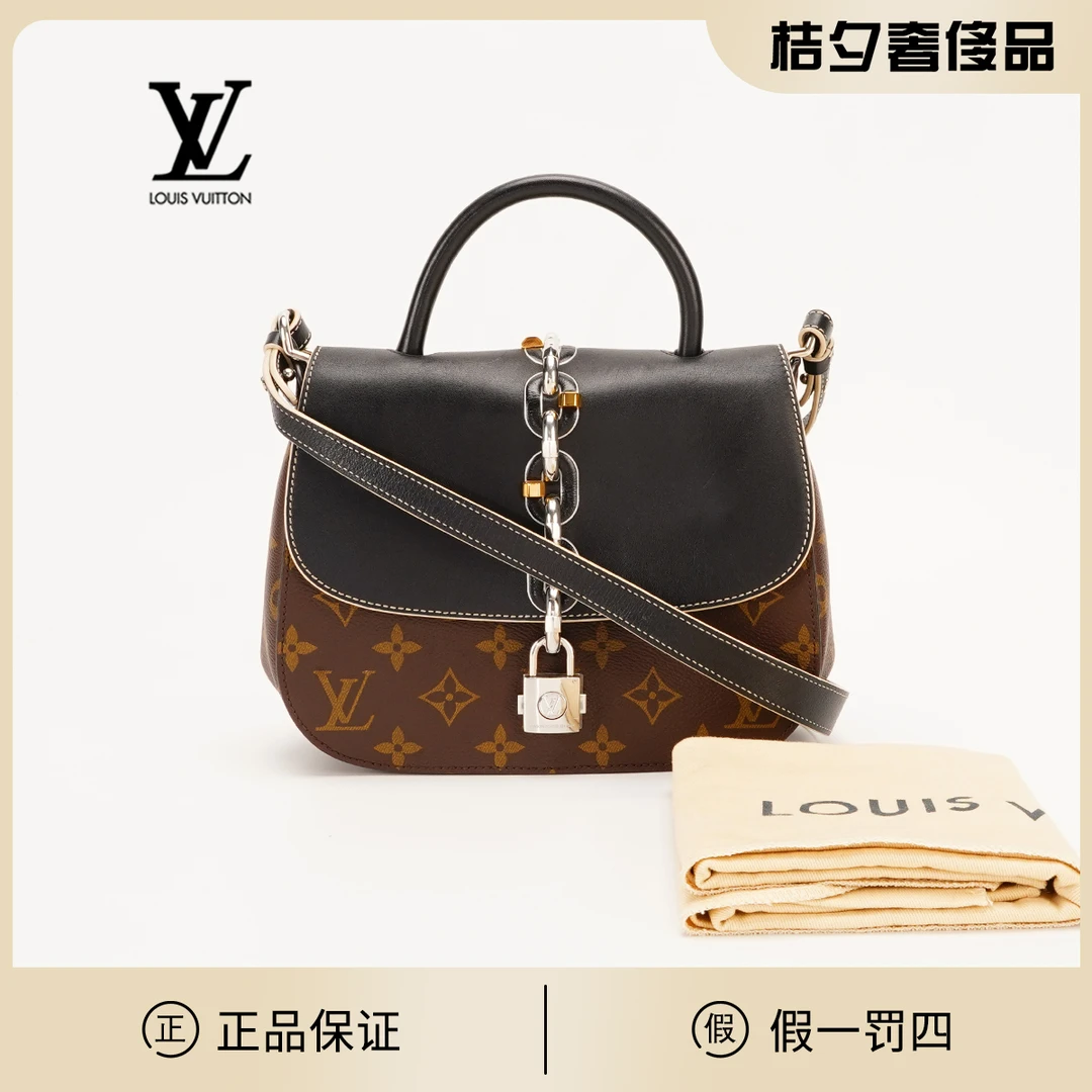 95新 LouisVuitton/路易威登 chain it锁头马鞍包/BG22000494