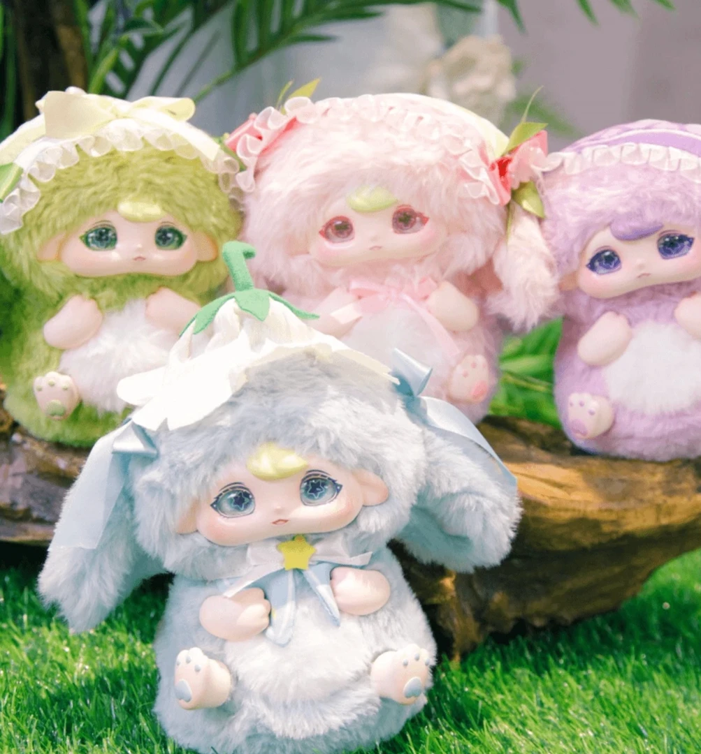 MOMO~茉茉花园毛绒系列盲盒潮玩手办玩偶可爱公仔环保毛绒材质