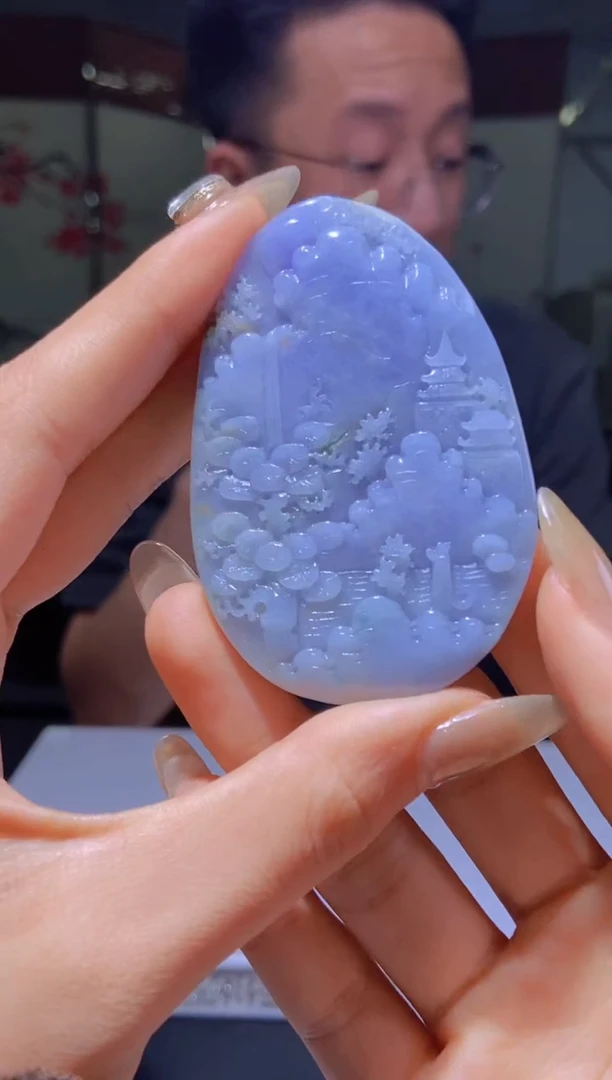 【闪购商品】定制翡翠未镶嵌 QQ毛货翡翠XD00083