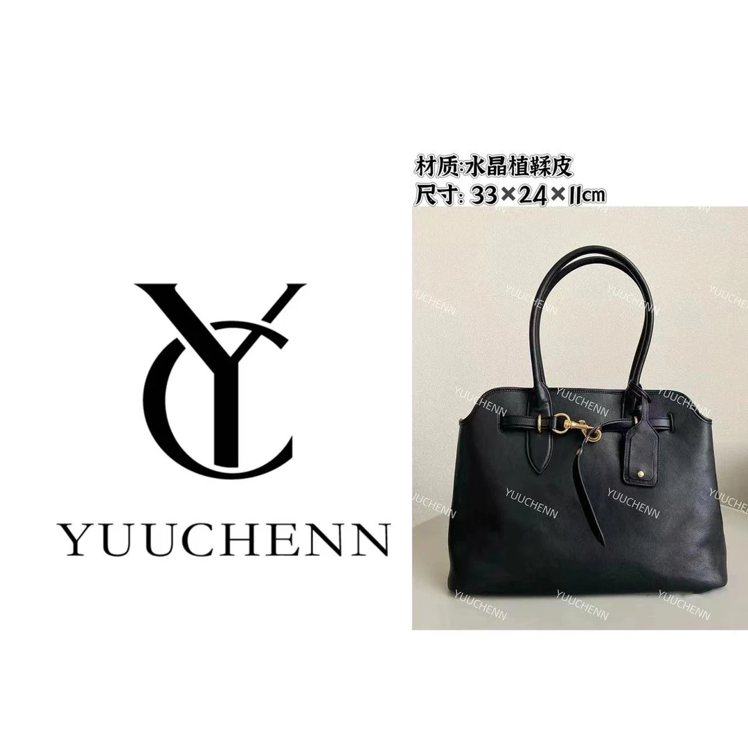YUUCHENN/小号-33cm原创设计高定真皮包 HH2558