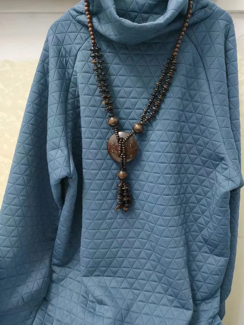 【珊珊】秋冬时尚连衣裙毛衣链