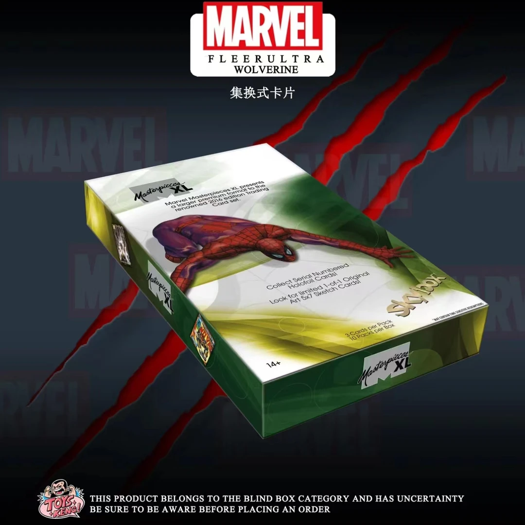 【拆盒】2024 UD marvel 漫威大师XL 系列 潮流玩具卡片盲
