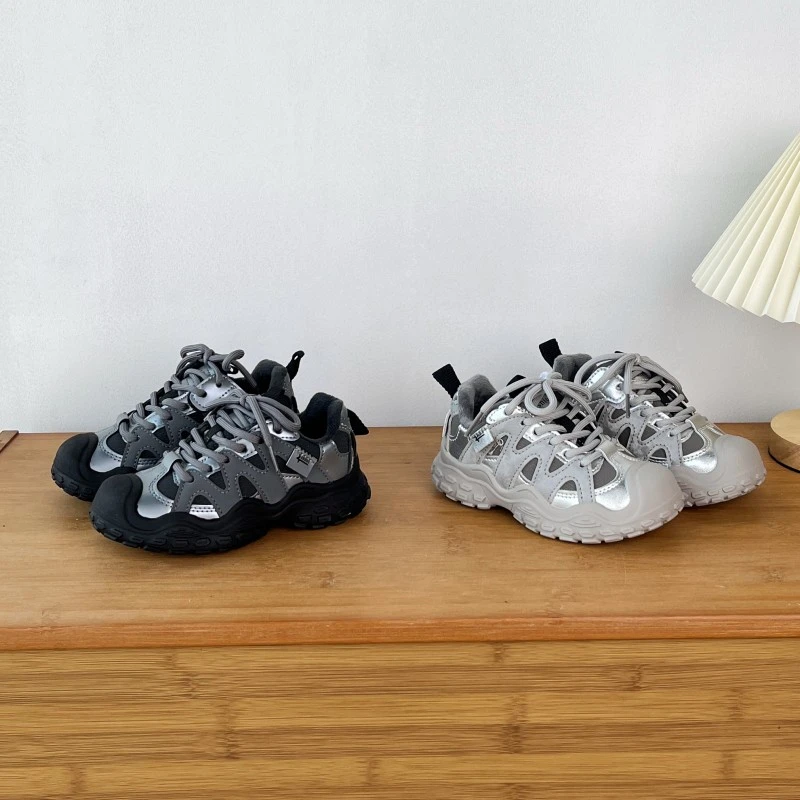 儿童运动鞋加绒棉鞋老爹鞋跑步鞋秋冬季新款WW