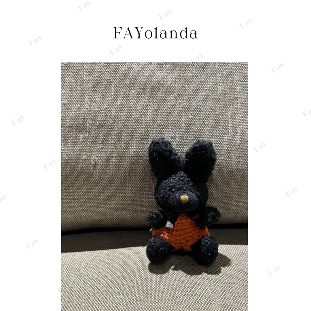 FAY | 卡通毛绒玩偶钥匙扣挂件（2H1151）