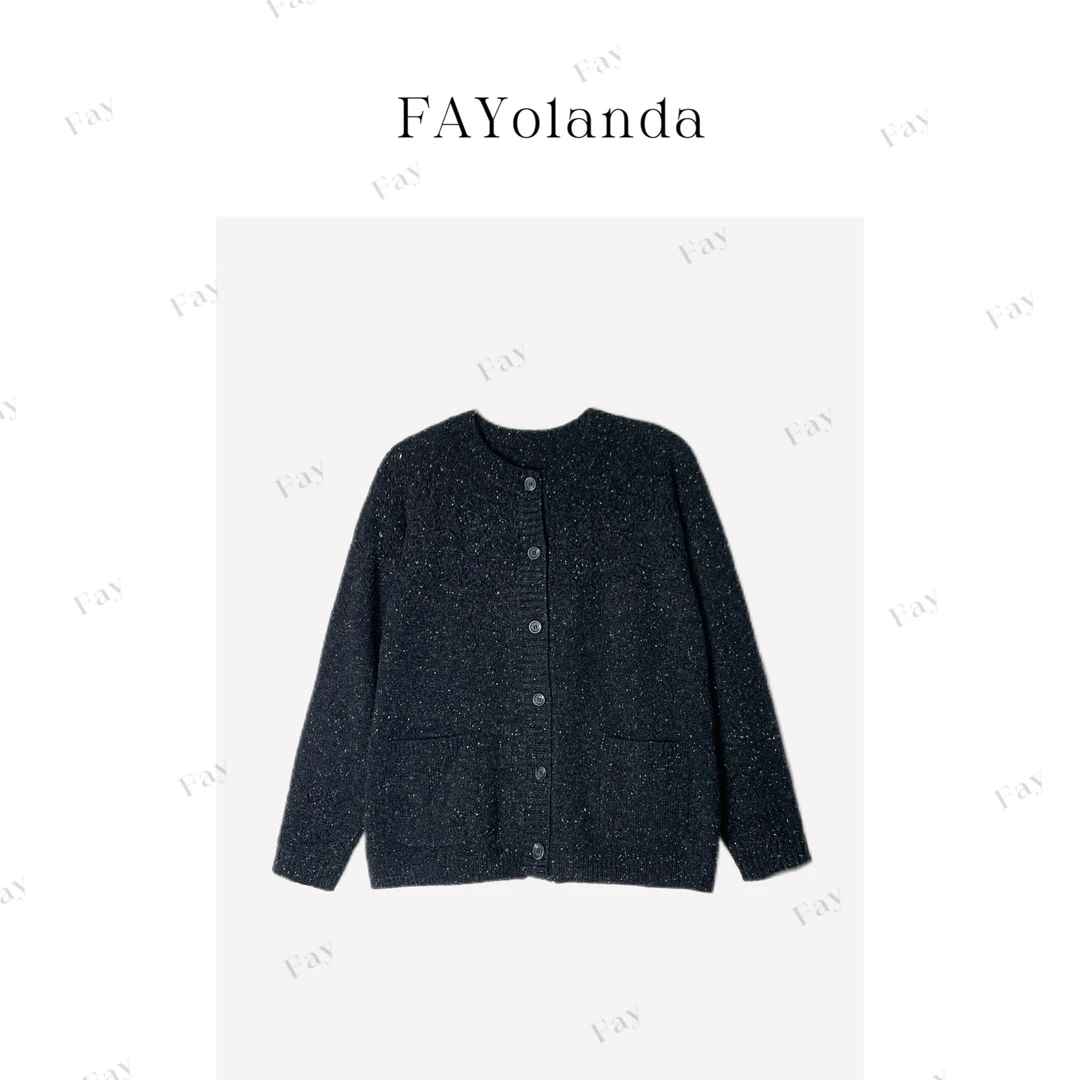 FAY | 彩纱开衫毛衣（1H02968）