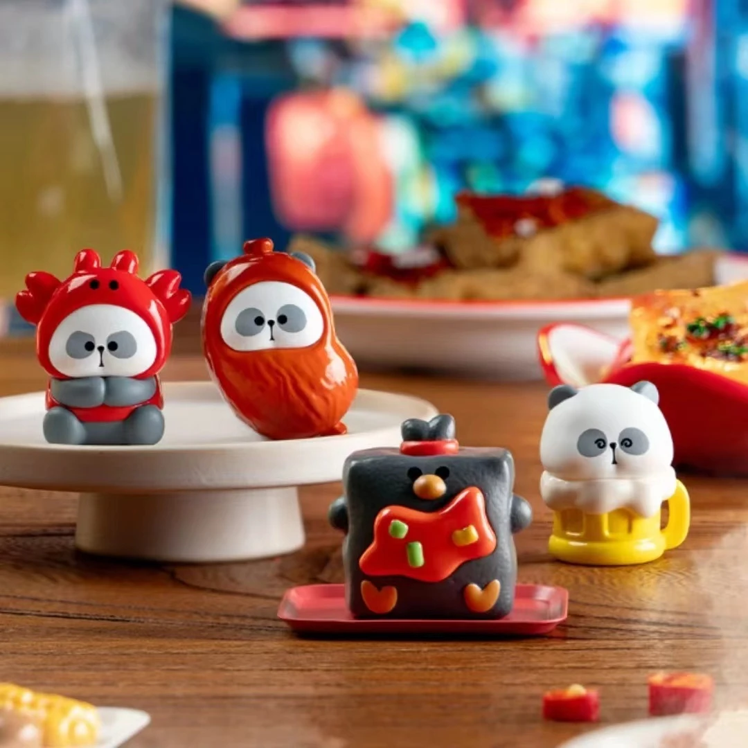 【拆盒】耙老师中华大饭店贴贴乐潮玩盲盒