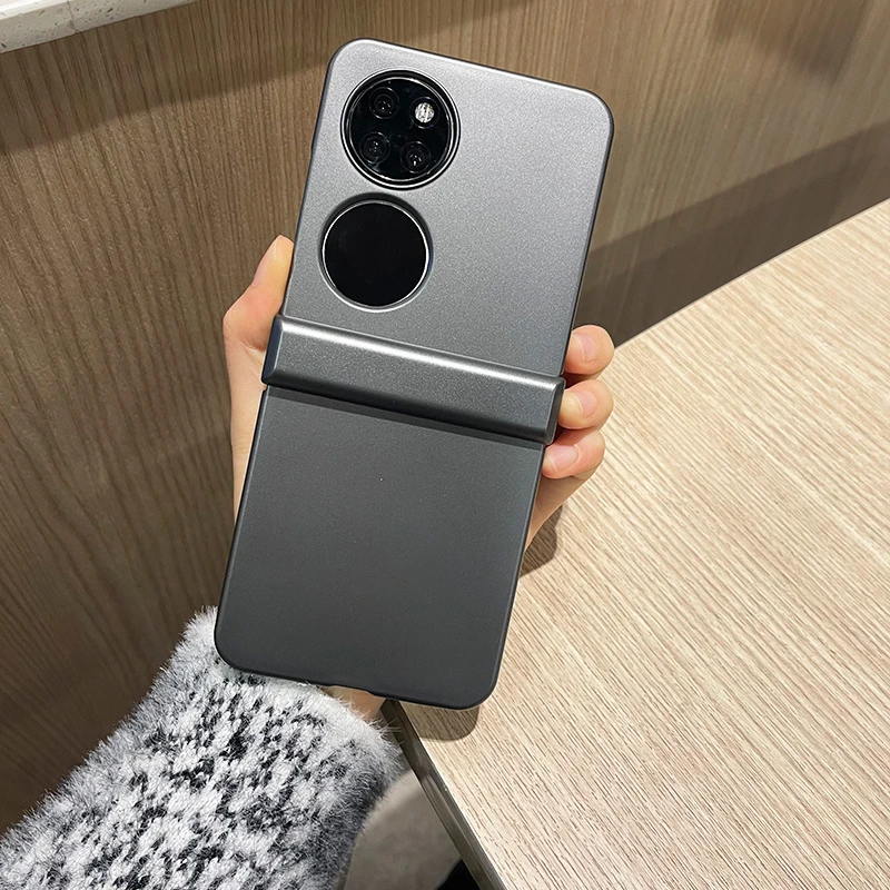 适用于华为p50pocket手机壳铰链全包金属烤漆Pocket2保护pockets