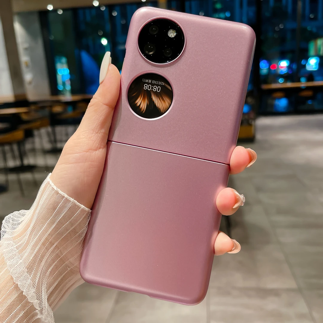 适用华为P50pocket手机壳折叠屏金属烤漆POCKET S保护壳Pocket2壳