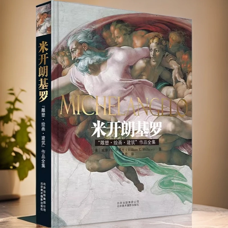 米开朗基罗"雕塑·绘画·建筑"作品全集 (美)威廉·E.华莱士正版书籍