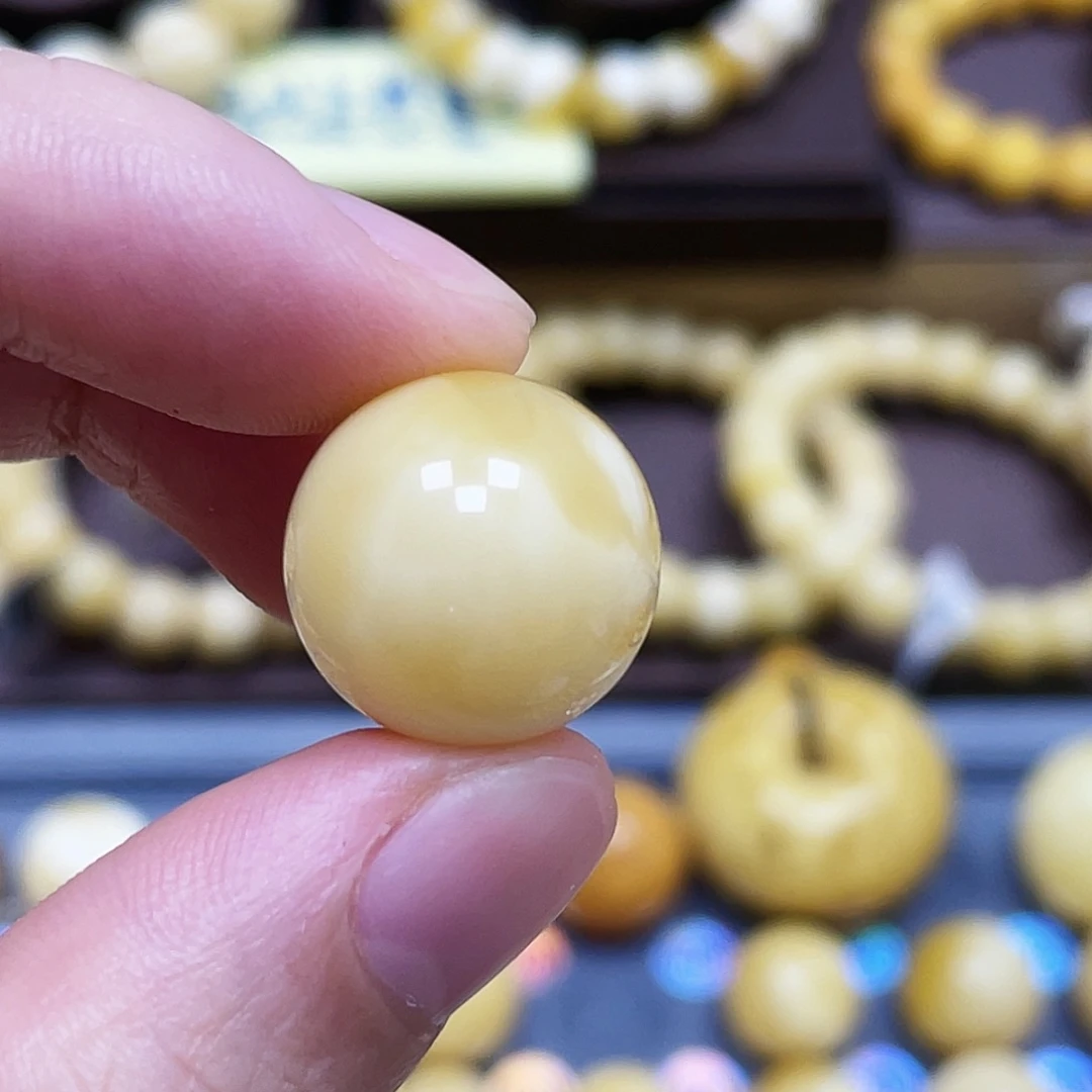 蜜蜡珠宝奇石未镶嵌16.3mm
