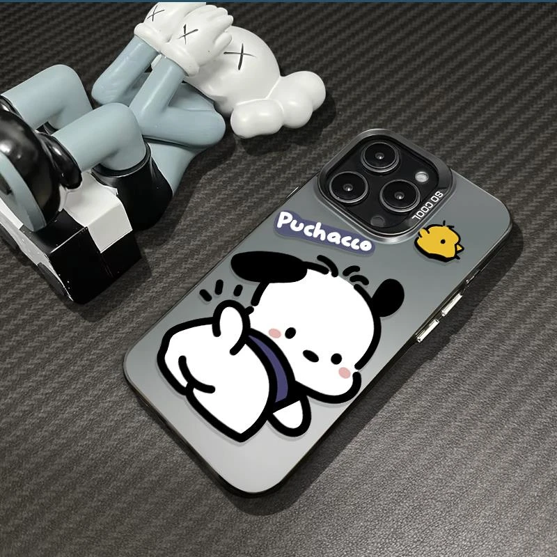 可爱帕恰狗苹果17手机壳华为70oppo小米15红米iPhone16pro保护套
