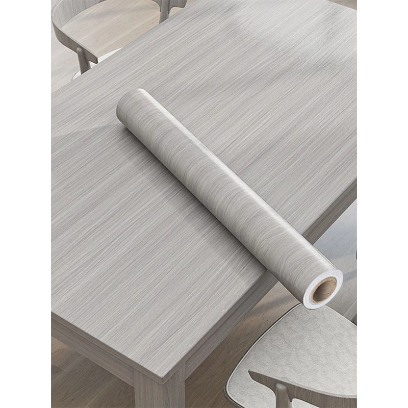 加厚木纹桌面贴纸桌布防水自粘墙纸家具翻新改色贴膜桌子书桌桌贴
