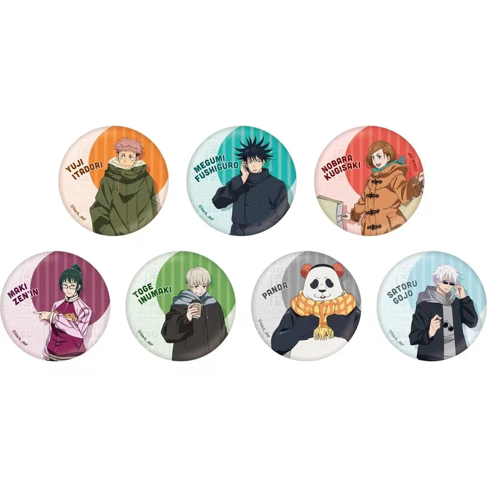 【咒回oioi吧唧】咒术回战冬服购物出张所徽章 盲盒代拆