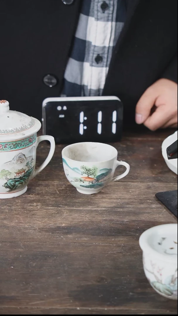 【闪购商品】密胺无瓷杯子1