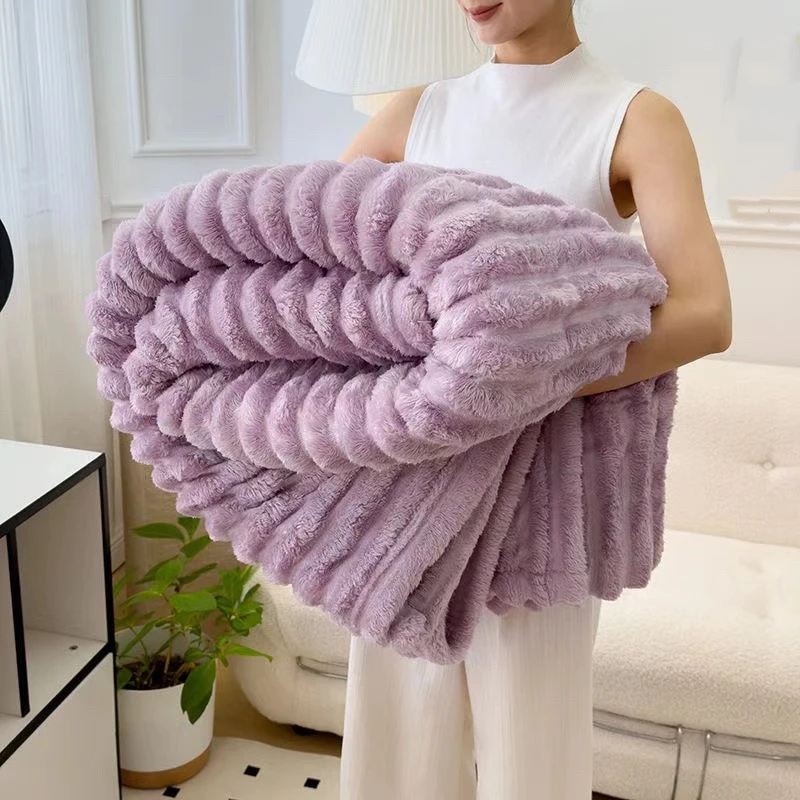 【云舒】1.25号特惠秋冬加厚绒毯冬被四件套床品套件 1