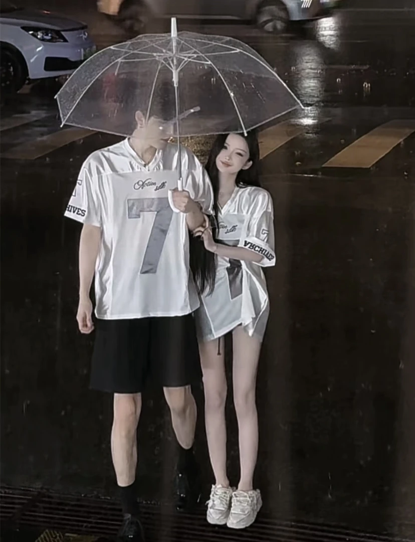 现货【PAN】  运动辣妹风球衣  设计感百搭高腰显瘦短裤P603