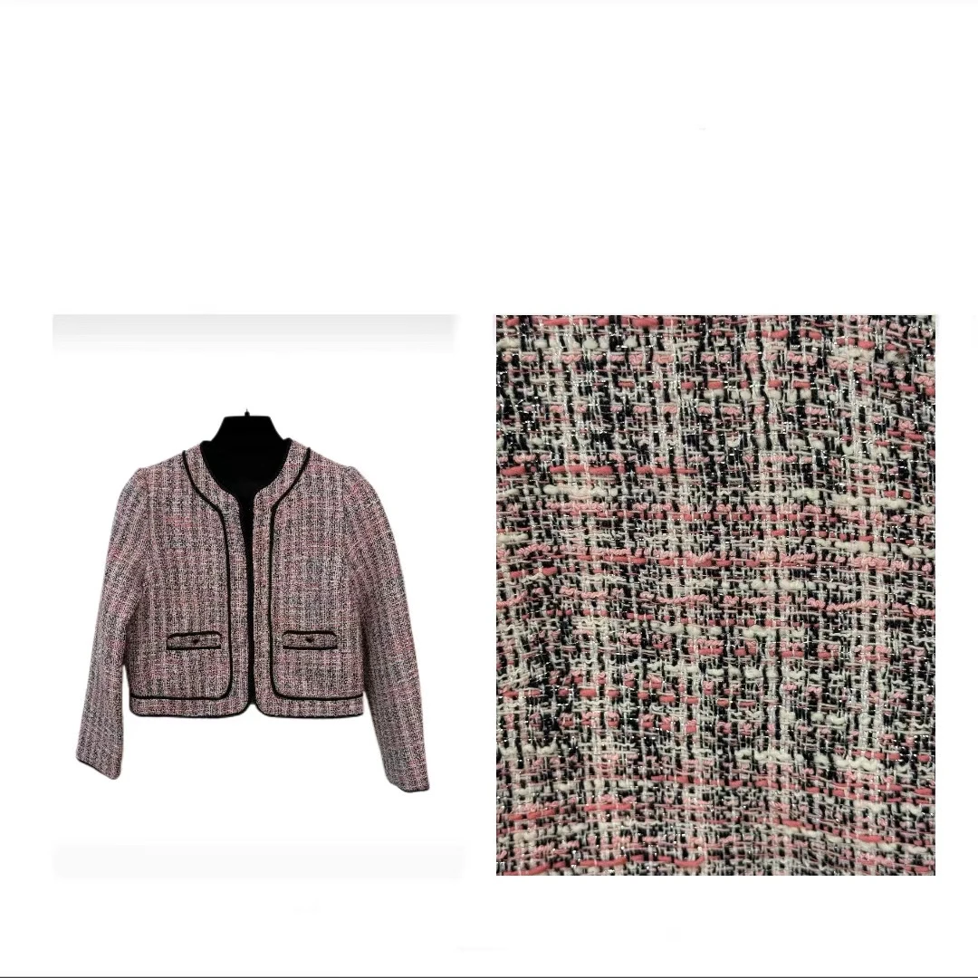 Hooomiee简奢香风气质减龄品质在线日常穿搭女士外套SY2405011