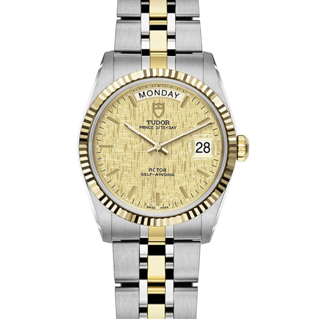 全新未使用 TUDOR/帝舵 王子金布纹/M76213/36mm名表经典