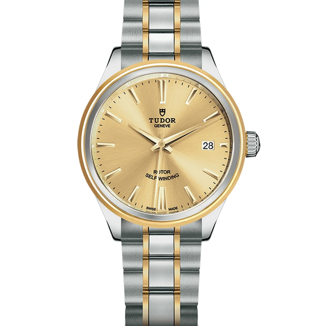 全新未使用 TUDOR/帝舵 风尚金盘/M12503-0001/公价21900/38mm