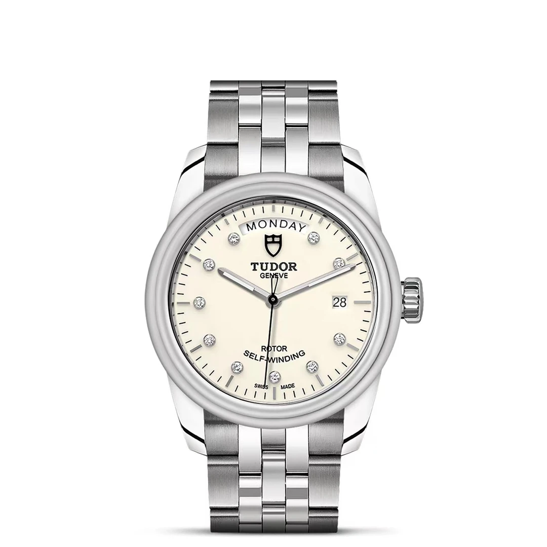 99新 TUDOR/帝舵 骏珏白盘钻刻56000-182/39mm/名表简约