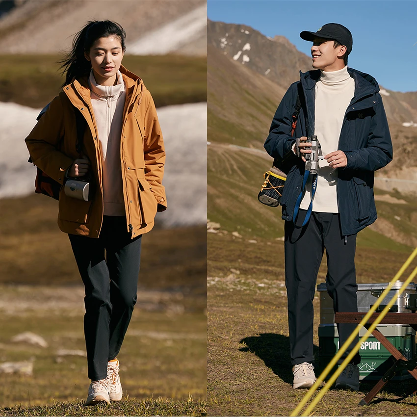 可隆23秋冬棉服情侣款户外防风棉夹克防风登山徒步保暖外套