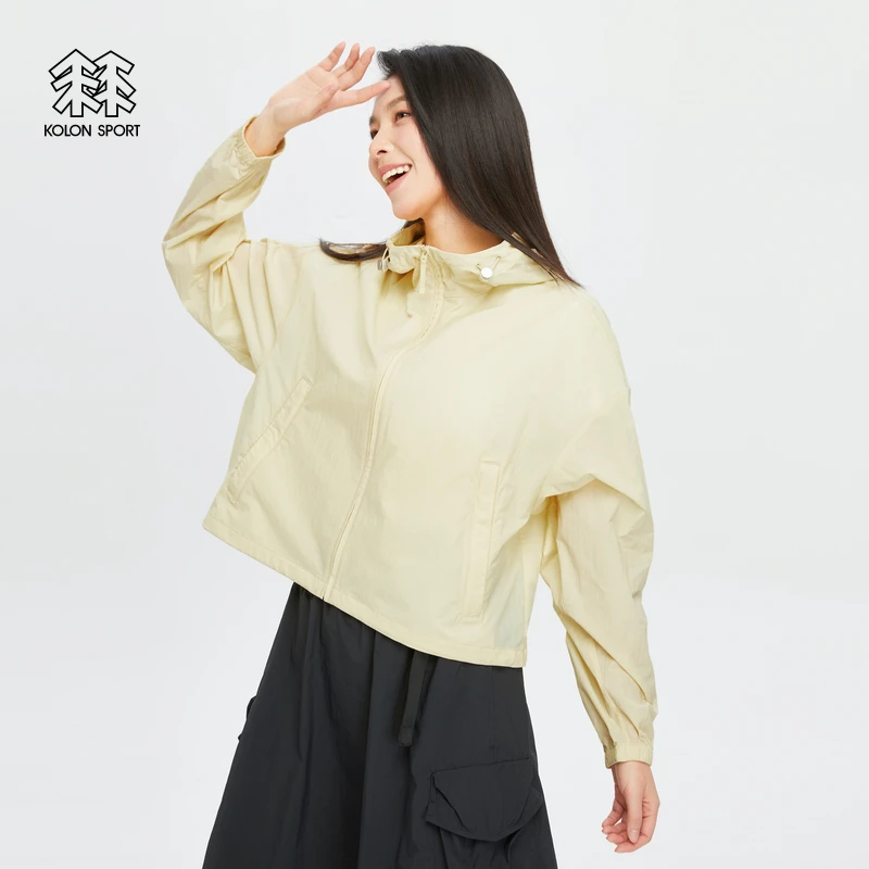 【风感波粒】可隆户外女子宽松版防晒防泼水运动夹克防风皮肤衣