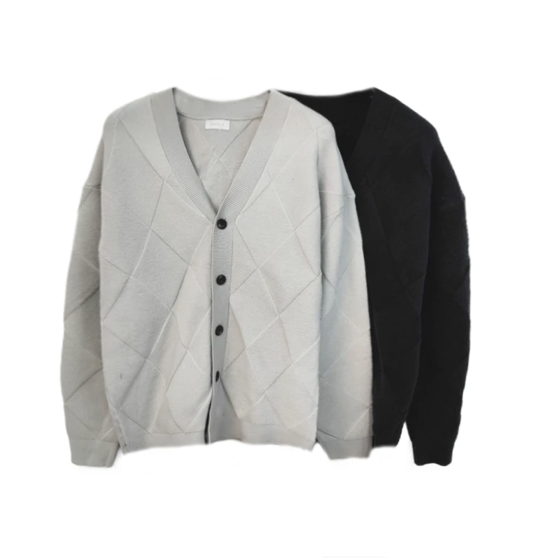 2023年新款男士休闲针织开衫3206