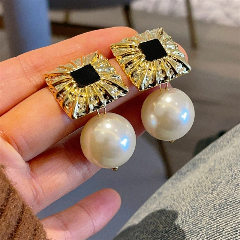 铜合金耳饰 【Vintage】气质轻奢百搭时尚精致优雅设计款-681