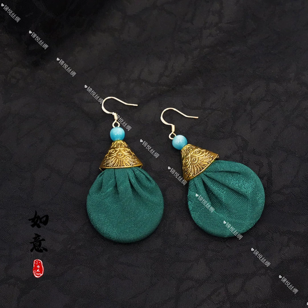 非金属布艺耳饰 【耀阳-如意】耀阳夫妇专属国风复古-P104