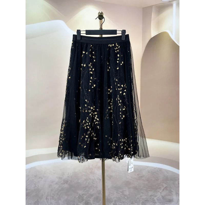 春夏新款时尚优雅半身裙 乐2296B