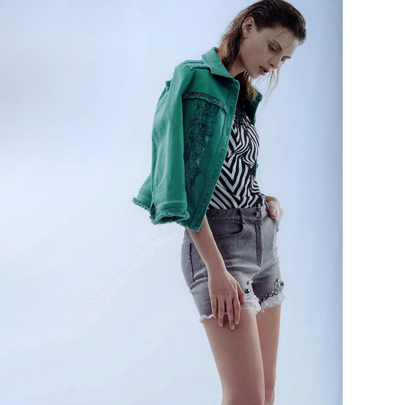 品牌折扣女装春夏时尚上衣 伊2866A