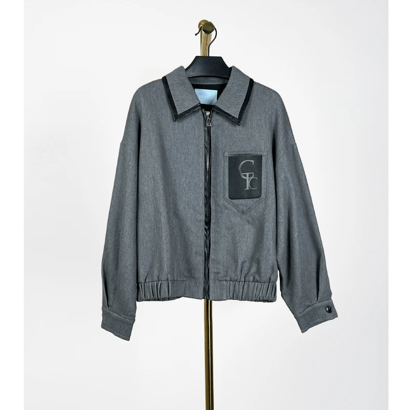 秋冬新款洋气时尚休闲外套 香33123F