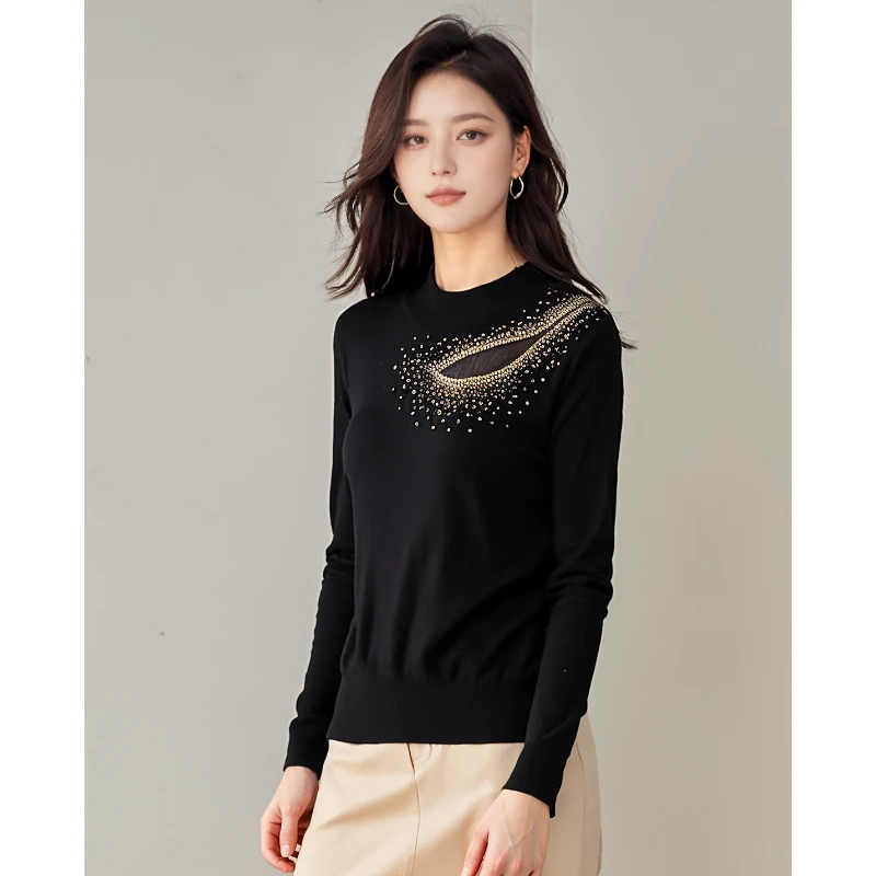 台湾品牌毛针织衫秋冬新款洋气高端上衣 绮2260C