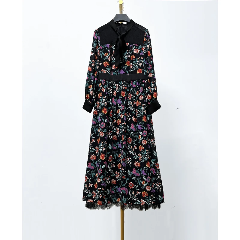 台湾品牌折扣秋冬新款连衣裙 贝8053P