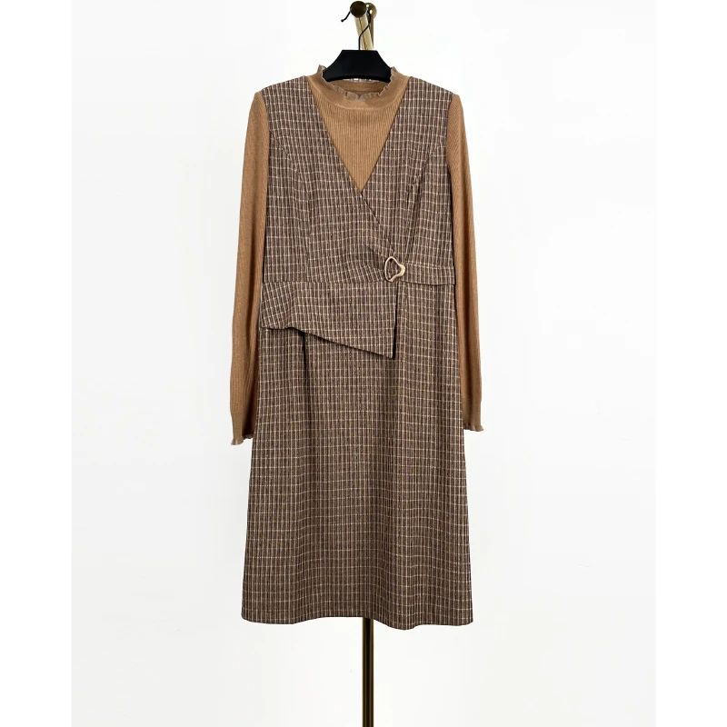 秋冬新款时尚连衣裙 若3451H