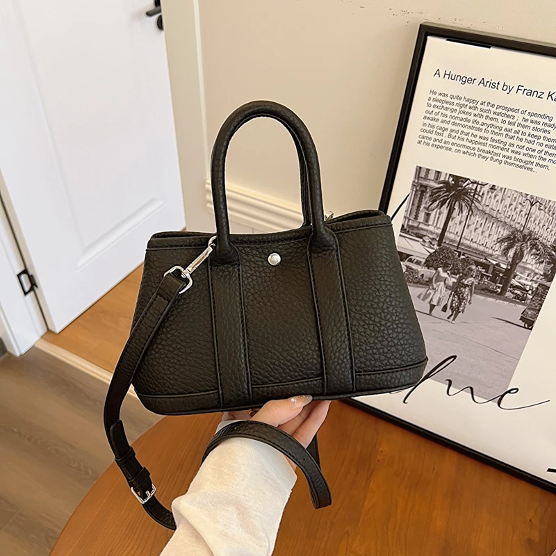 女包2024新款迷你花园包时尚单肩斜挎手提包大气荔枝纹小包包