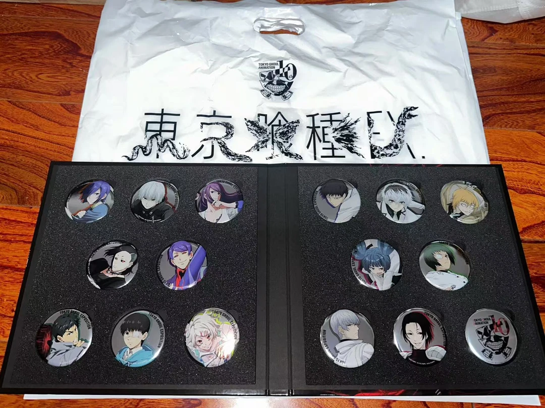 【东京喰种】EX十周年展系列吧唧套装限定（默认代拆）