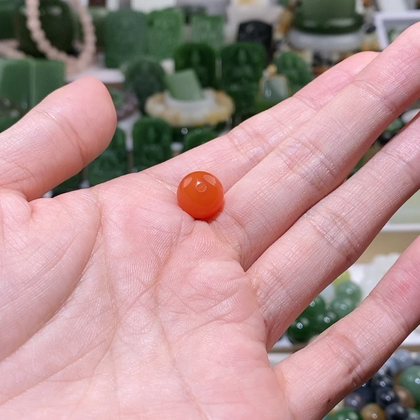 【闪购商品】南红玛瑙单珠未镶嵌v**i