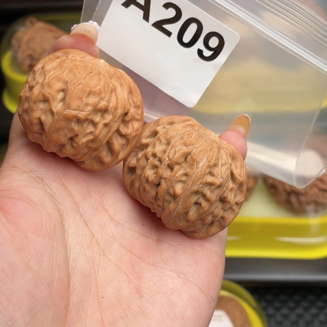 【闪购商品】文玩核桃把件A209磨盘39