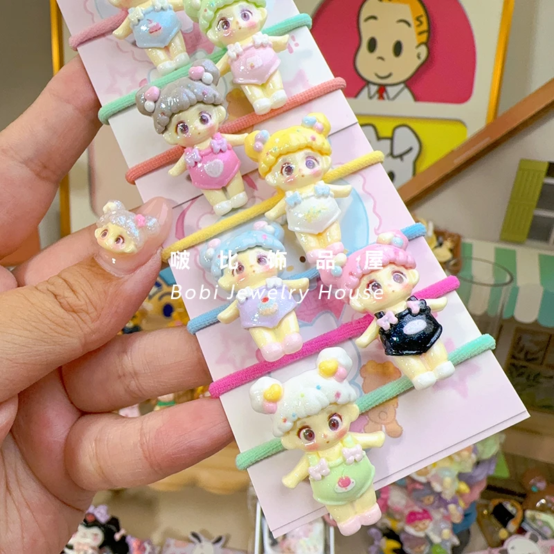 【全身大头娃娃宝宝编发绳】可爱宝宝甜美公主不伤发发绳