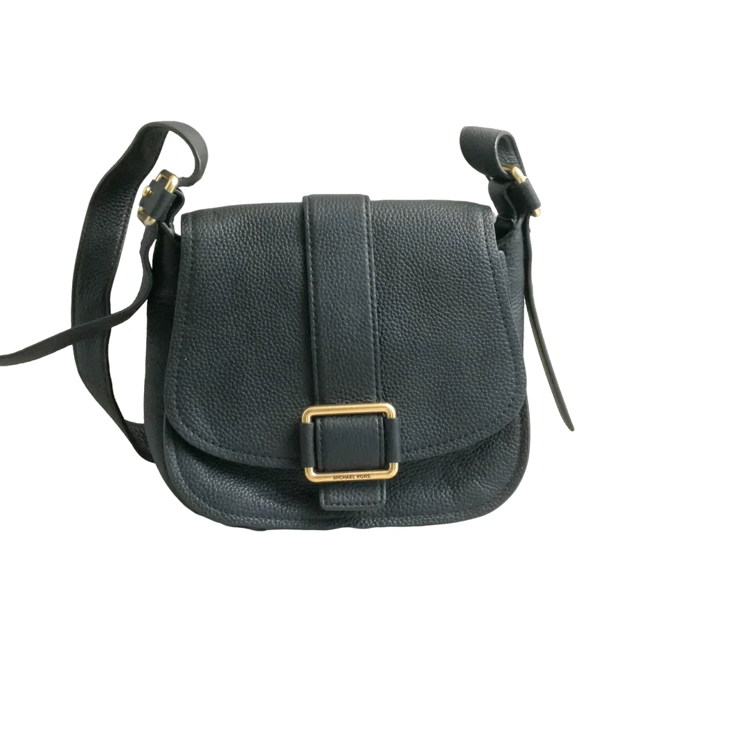 95新 MICHAEL KORS/迈克高仕 黑色斜挎包 110806