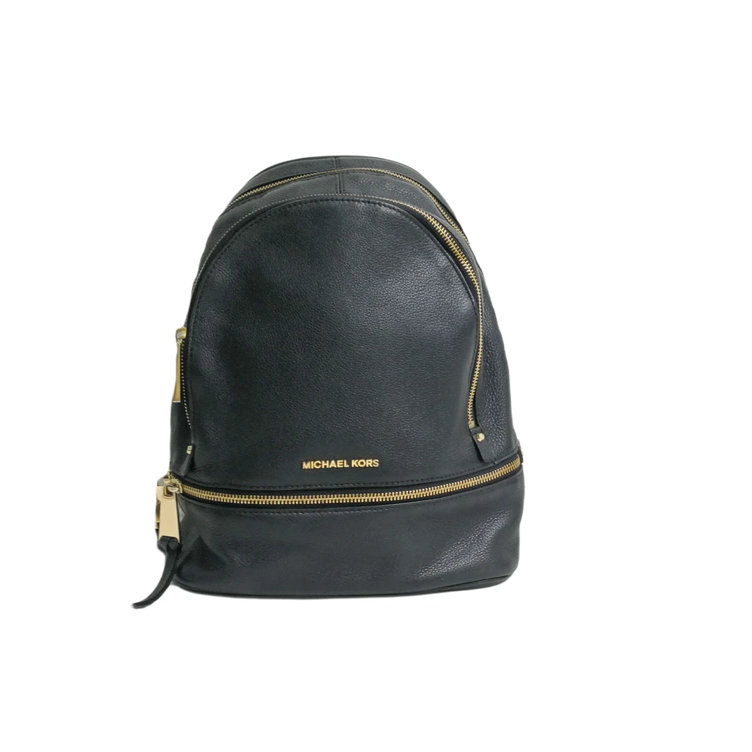 95新 MICHAELKORS/迈克高仕 黑色双肩包 23122113