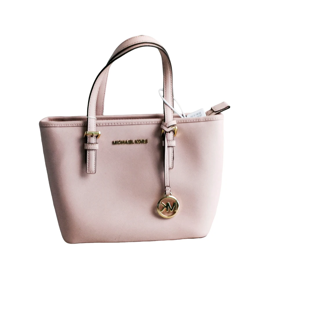 95新 MICHAEL KORS/迈克高仕 粉色小手提包  100112