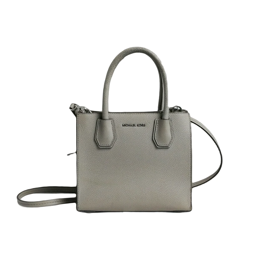 95新 MICHAELKORS/迈克高仕  灰色手提斜挎包 23121927