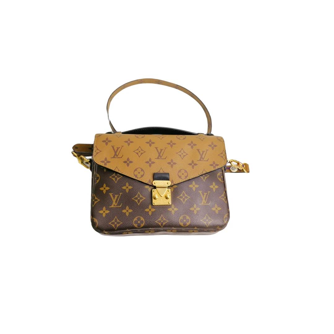 95新 LouisVuitton/路易威登 LV 拼色邮差包 23110108