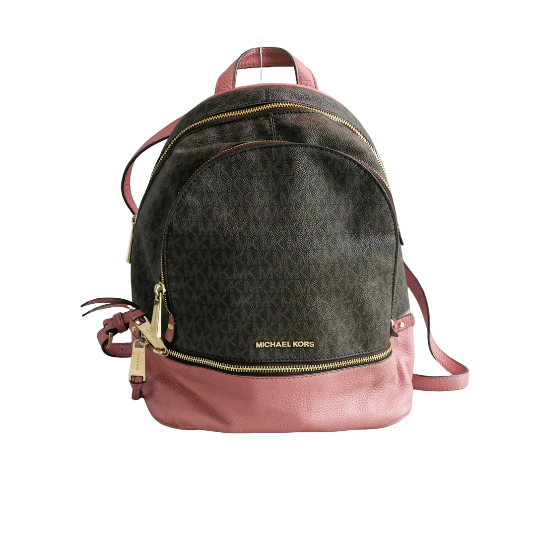 95新 MICHAEL KORS/迈克高仕 拼色双肩包 101344